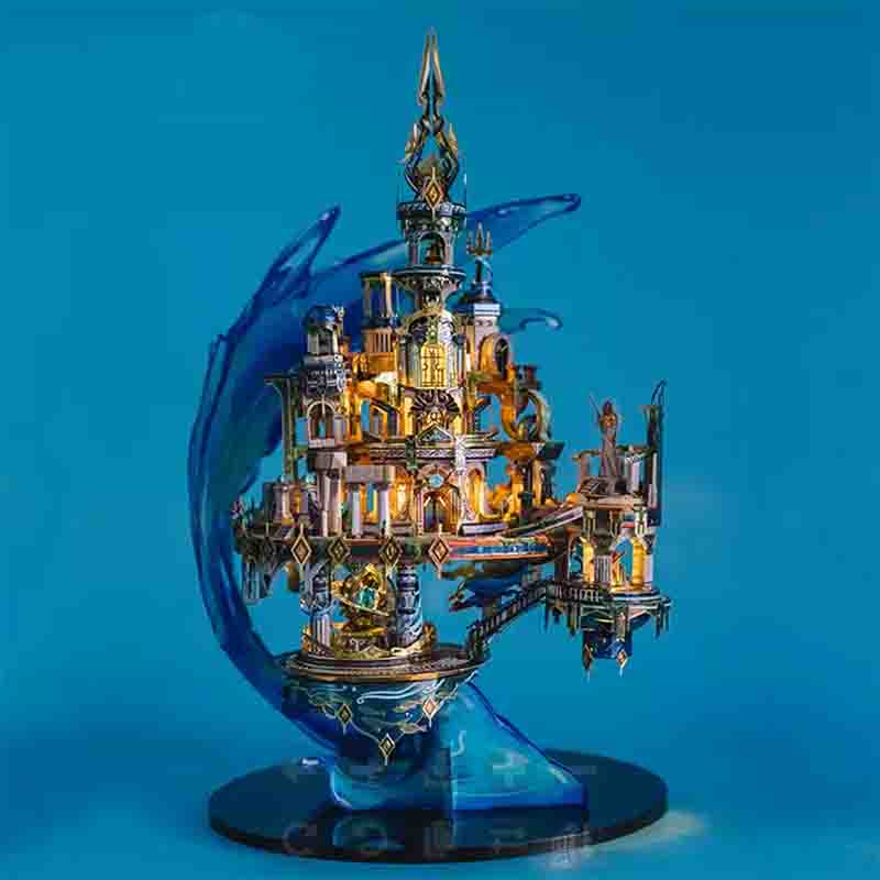 Desktrim™ | Atlantis Legends Premium Metal Puzzle Kit