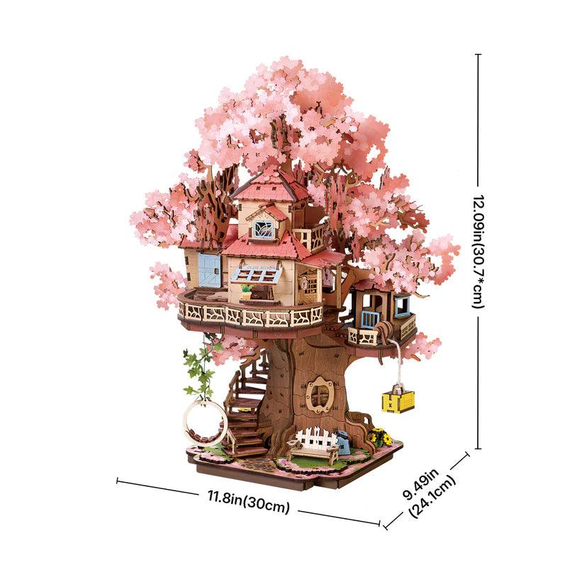 Desktrim™ | Sakura Tree House DIY Assembly Kit