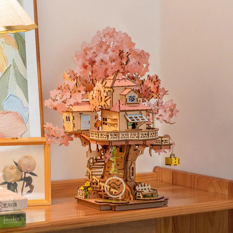 Desktrim™ | Sakura Tree House DIY Assembly Kit