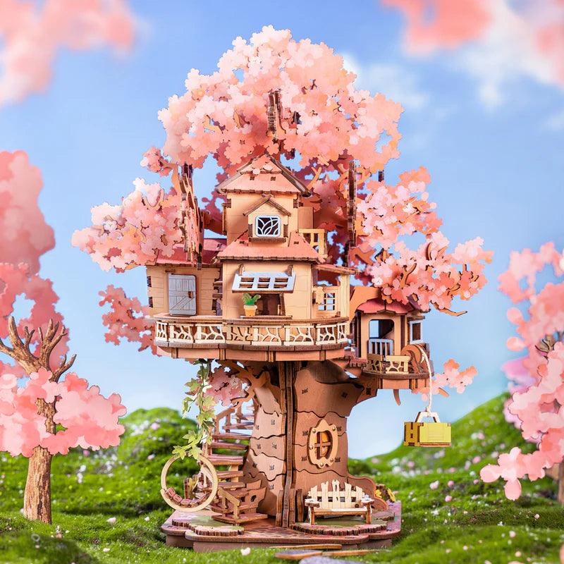 Desktrim™ | Sakura Tree House DIY Assembly Kit