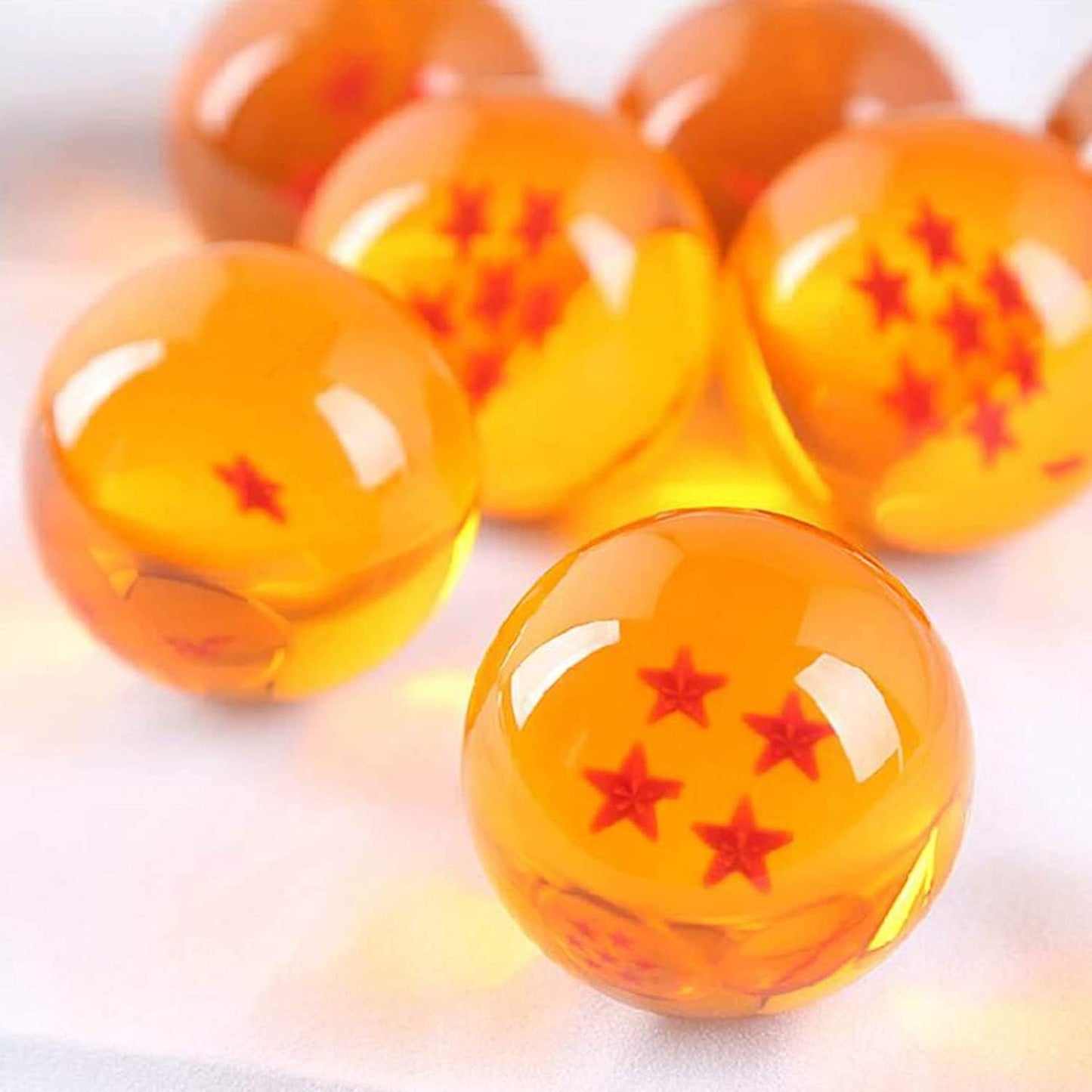 Desktrim™ | Complete 7 Stars Crystal Sphere Balls Dragon Ball Z Anime Collectible Set