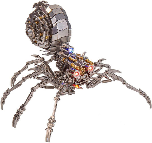 Desktrim™ | DIY 3D Metal Spider Puzzle Model Kit Games Creative Gift-203Pcs
