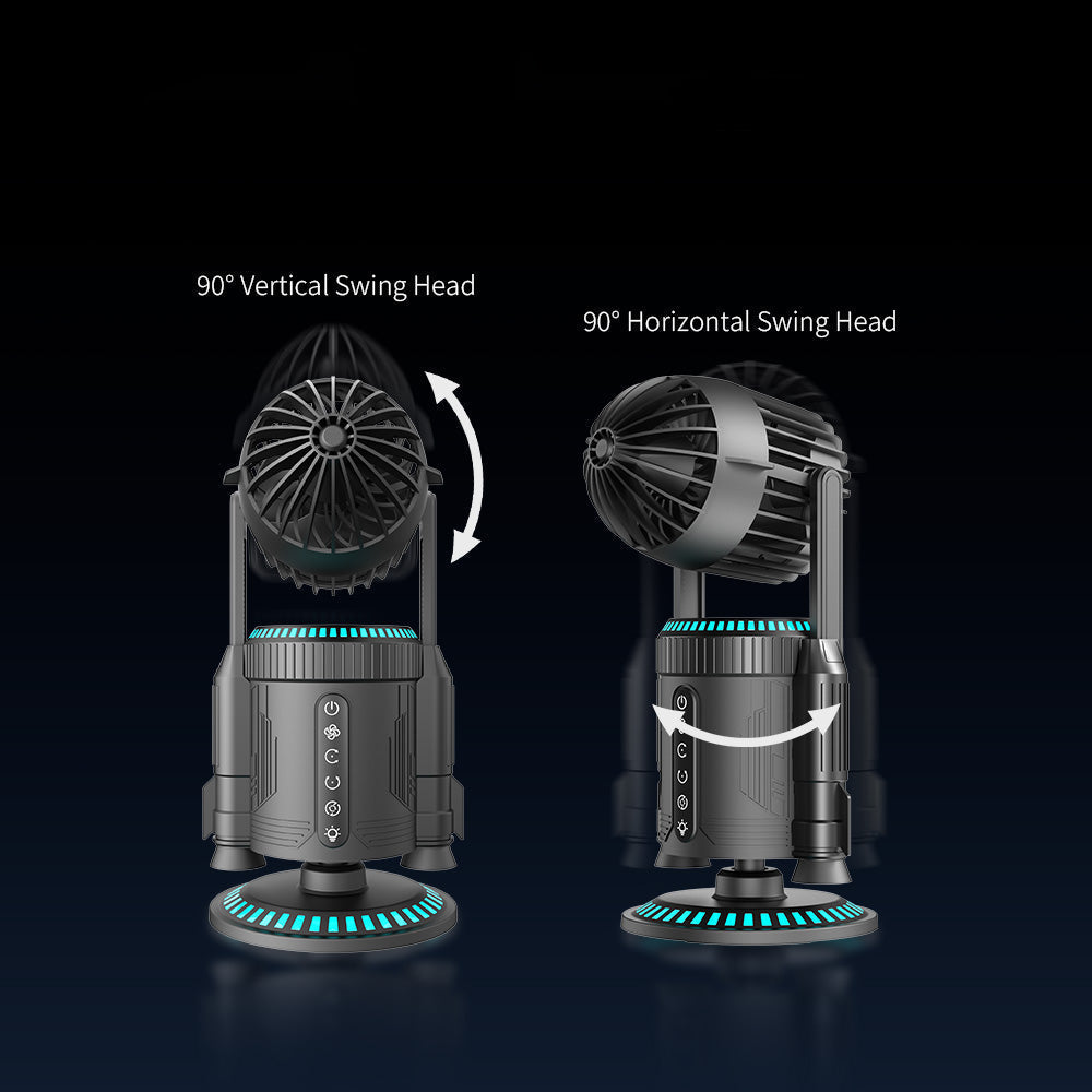 Desktrim™ | Creative Rocket Desktop Fan