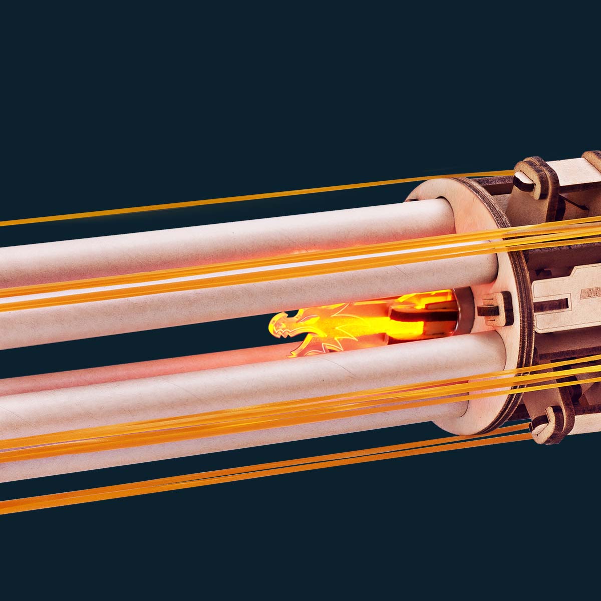 Desktrim™ | Ultimate Rotating Barrel Machine Gun - 3D Wooden Puzzle Kit