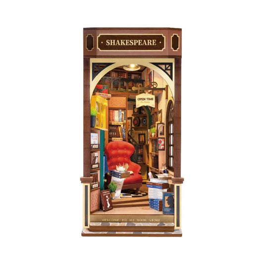Desktrim™ | Diy Book Nook Shelf - Shakespeare Bookstore