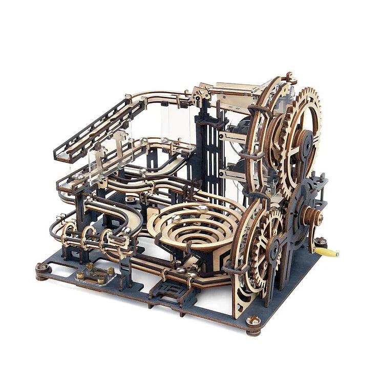 Desktrim™ | Cosmic Marble Labyrinth - 3D Wooden Mechanical Model Kit