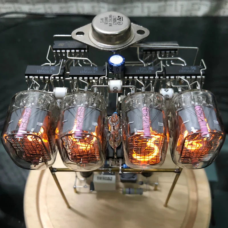 Desktrim™ | DIY CyberGlow IN12 Nixie Tube Desktop Clock