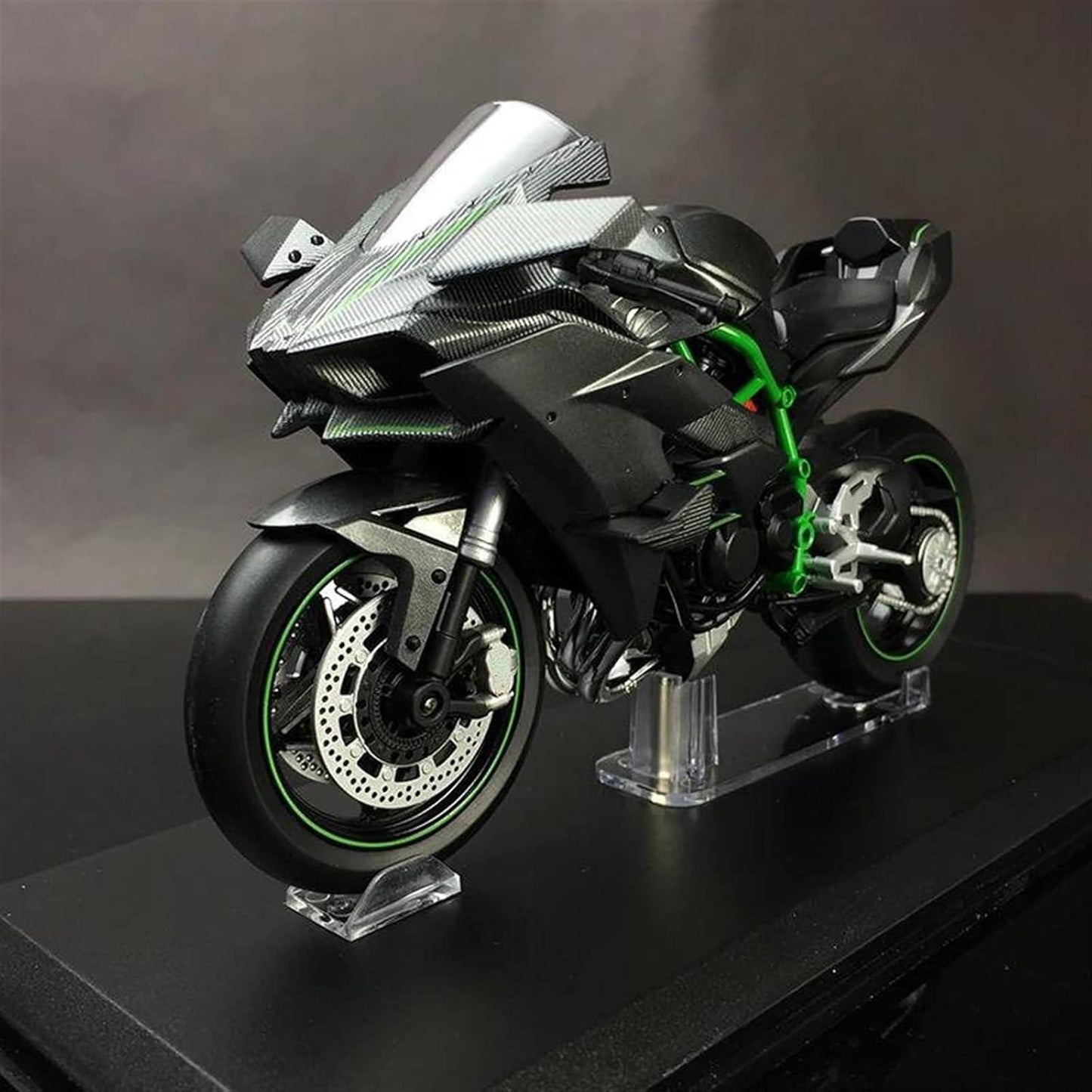 Desktrim™ | Premium Ninja H2R RC Superbike 1:6 Scale with Realistic Sound & Smoke Effects