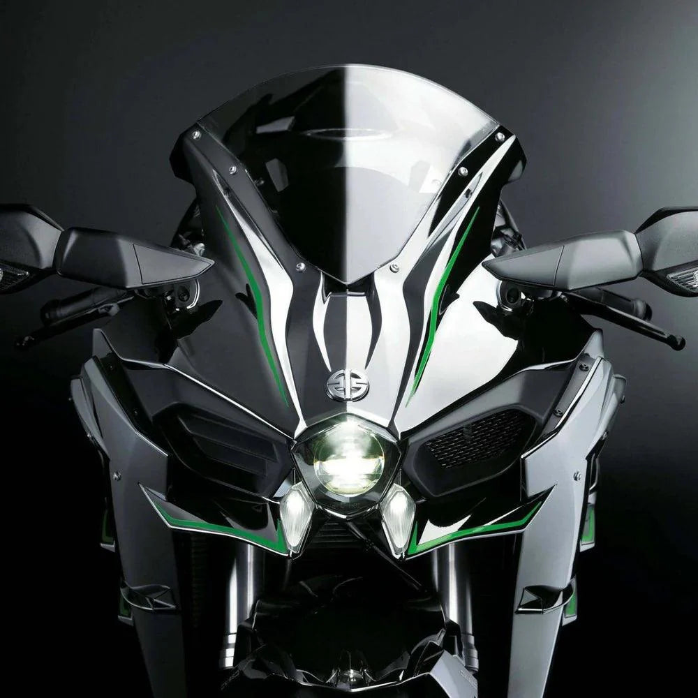 Desktrim™ | Premium Ninja H2R RC Superbike 1:6 Scale with Realistic Sound & Smoke Effects