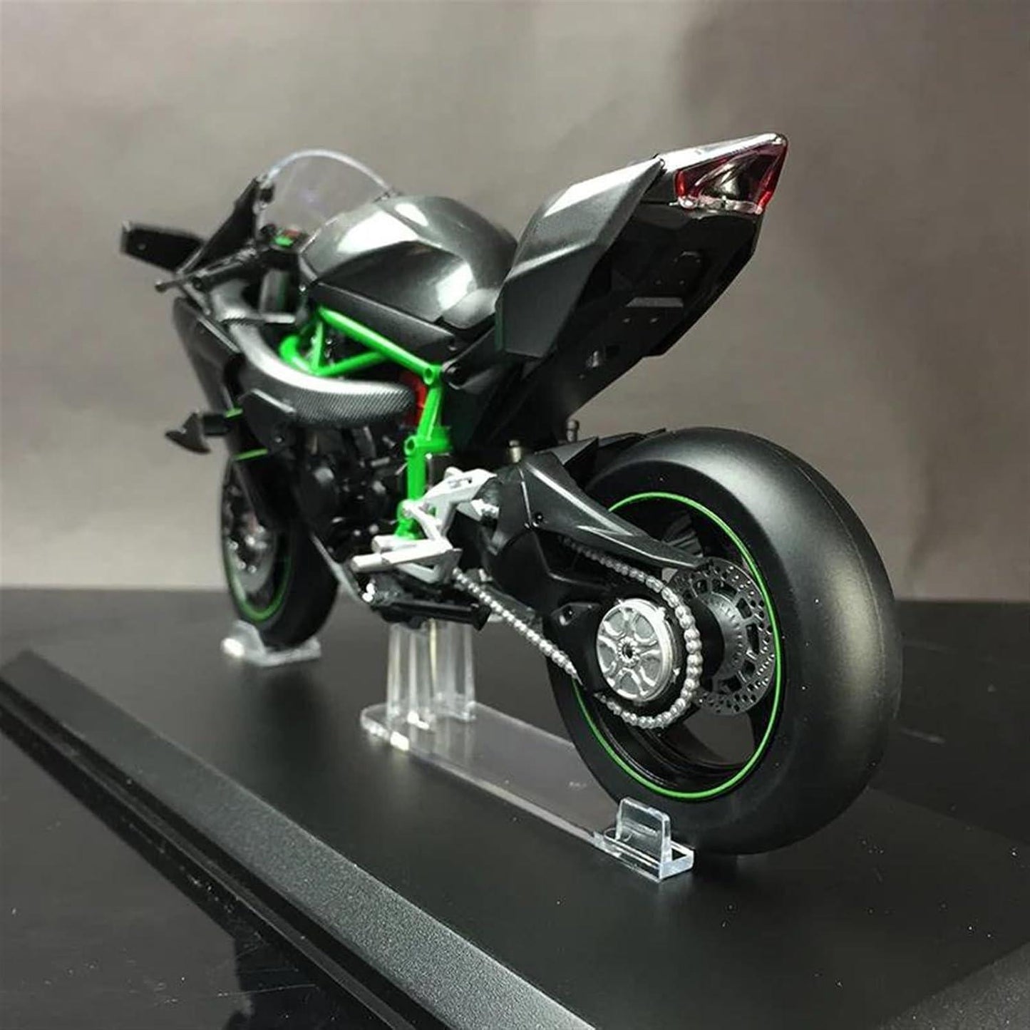 Desktrim™ | Premium Ninja H2R RC Superbike 1:6 Scale with Realistic Sound & Smoke Effects