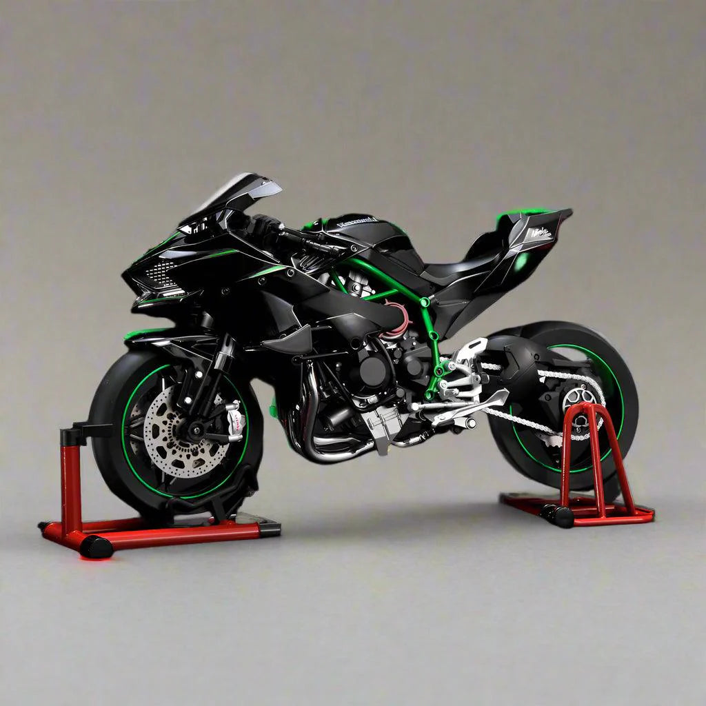 Desktrim™ | Premium Ninja H2R RC Superbike 1:6 Scale with Realistic Sound & Smoke Effects