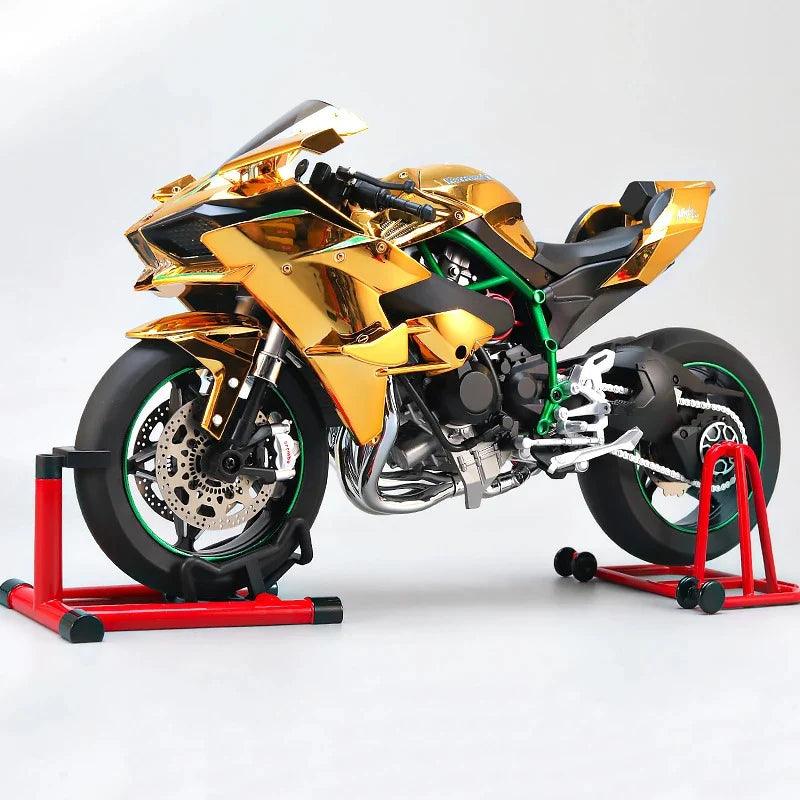 Desktrim™ | Premium Ninja H2R RC Superbike 1:6 Scale with Realistic Sound & Smoke Effects