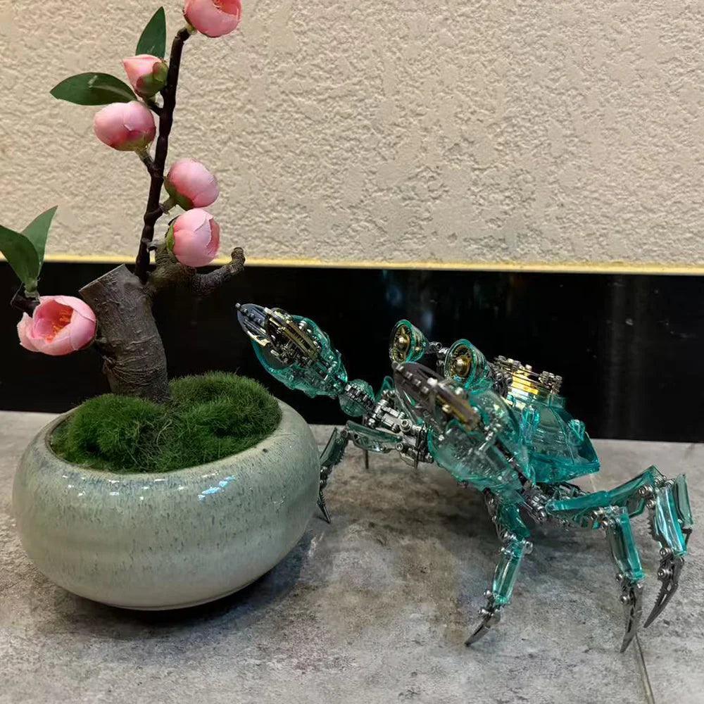 Desktrim™ | Cybernetic Crab 3D Metal Model Kit