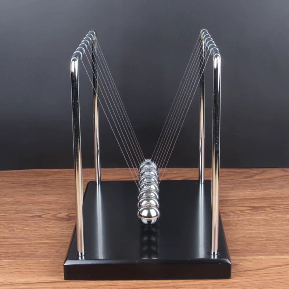 Desktrim™ | Newton Cradle Executive Desk Physics Demonstrator