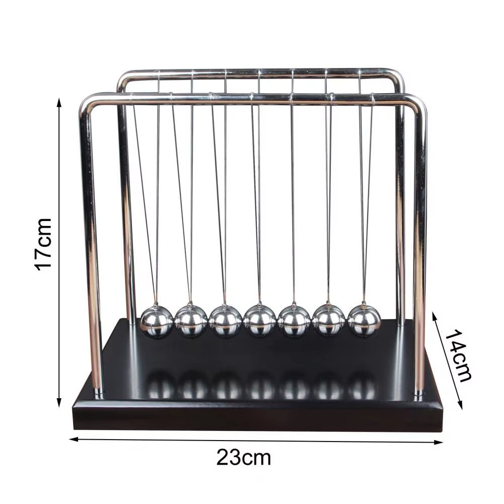 Desktrim™ | Newton Cradle Executive Desk Physics Demonstrator