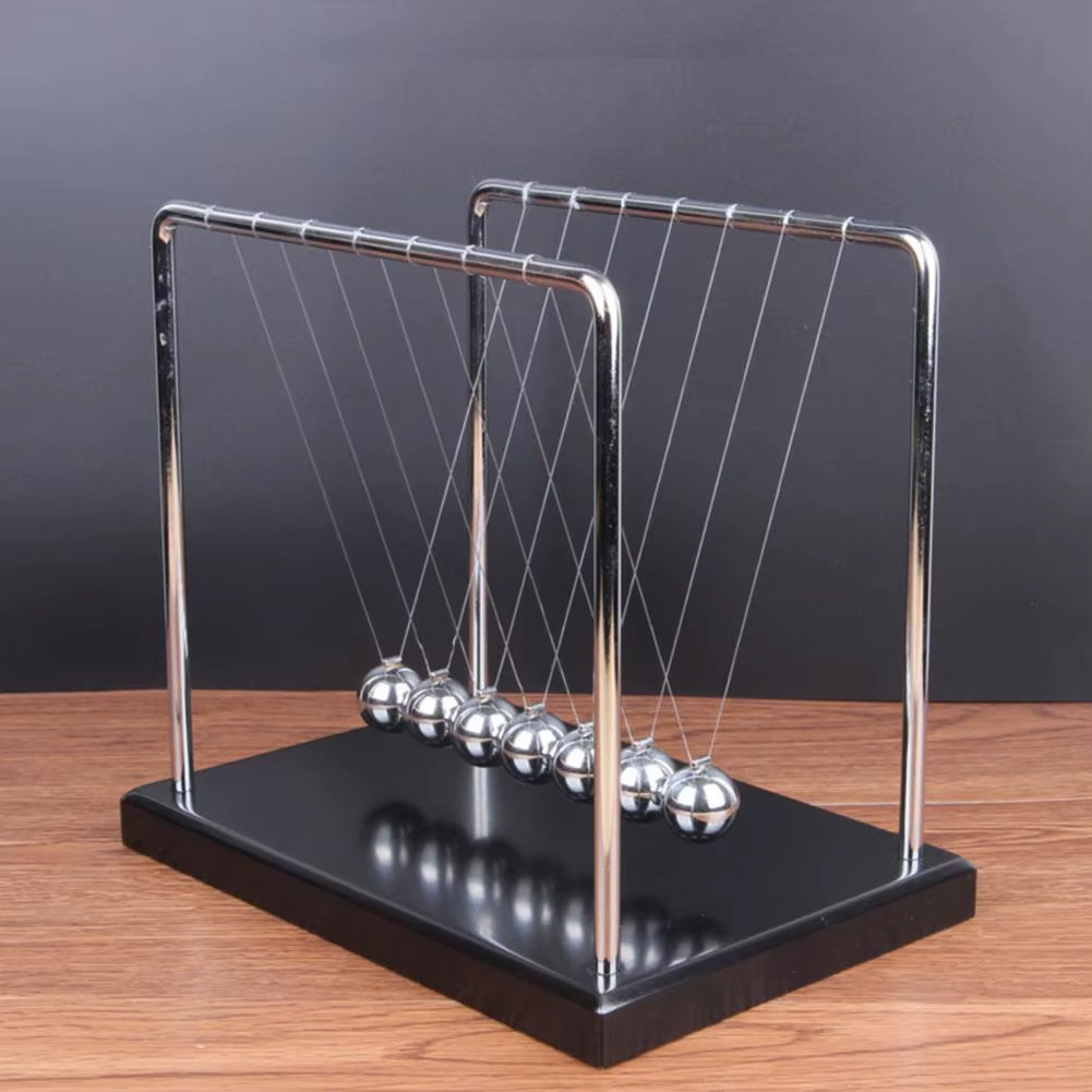 Desktrim™ | Newton Cradle Executive Desk Physics Demonstrator
