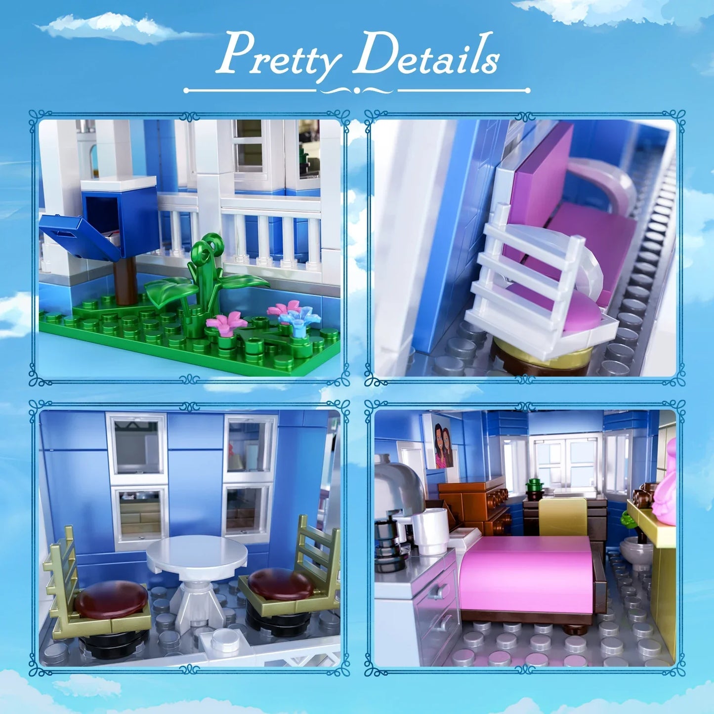 Desktrim™ | Gilmore Girls House Building Set - Compatible with Lego, Gift and Collectible Decoration for Family TV Fans
