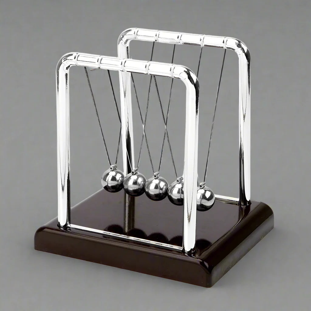 Desktrim™ | Newton Cradle Executive Desk Physics Demonstrator