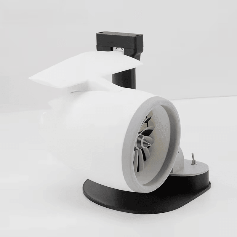 Desktrim™ | JetEngine Humidifier Fan - Aviation-Inspired Desktop Companion