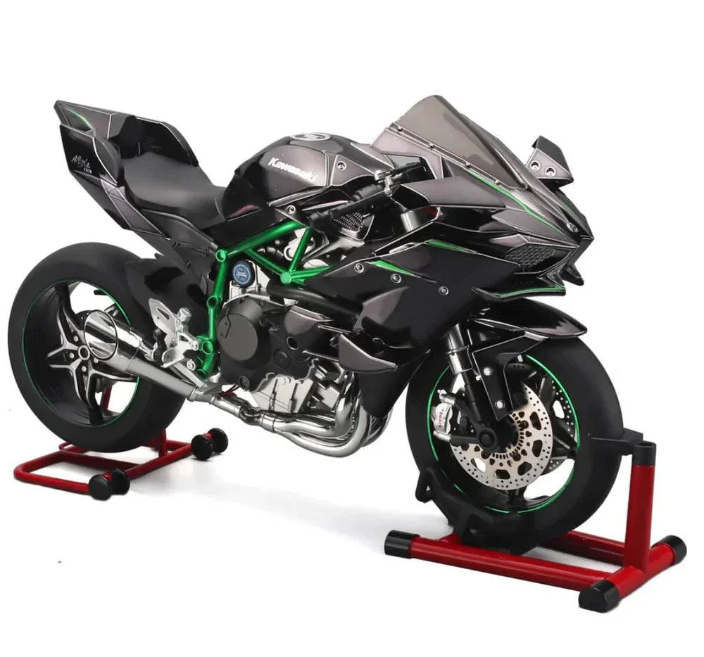 Desktrim™ | Premium Ninja H2R RC Superbike 1:6 Scale with Realistic Sound & Smoke Effects
