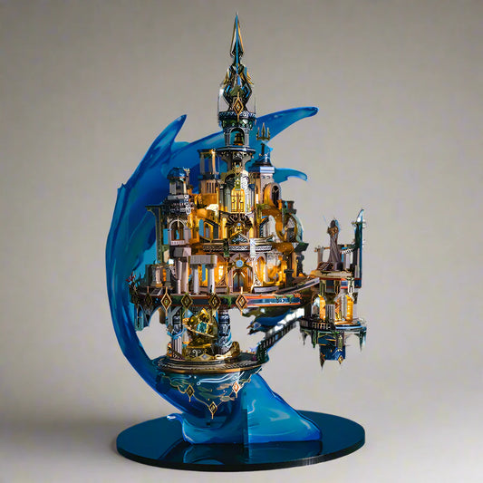Desktrim™ | Atlantis Legends Premium Metal Puzzle Kit