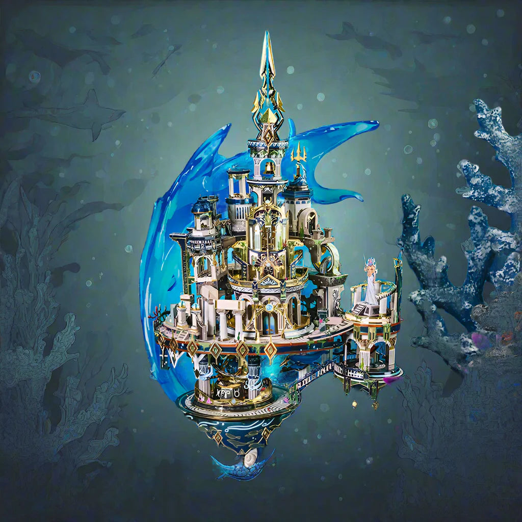 Desktrim™ | Atlantis Legends Premium Metal Puzzle Kit