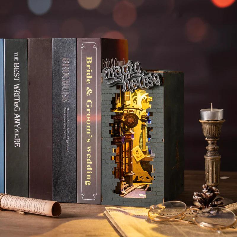 Desktrim™ | Diy Book Nook Shelf - Magic House