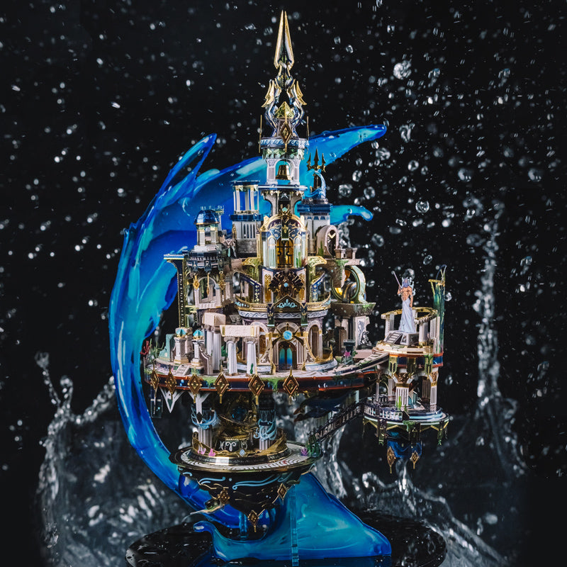 Desktrim™ | Atlantis Legends Premium Metal Puzzle Kit