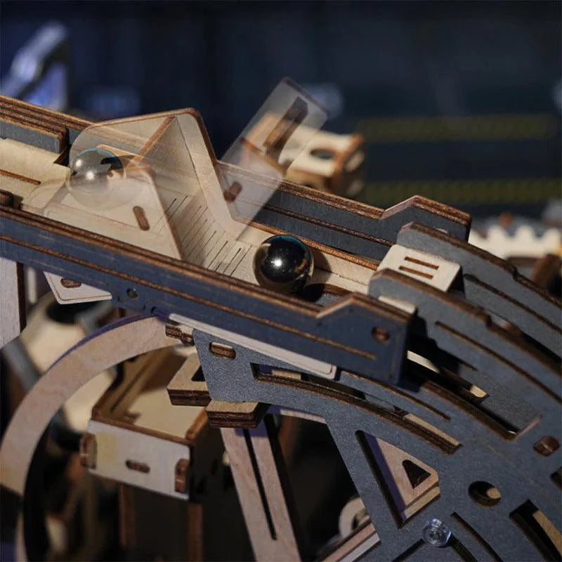 Desktrim™ | Cosmic Marble Labyrinth - 3D Wooden Mechanical Model Kit