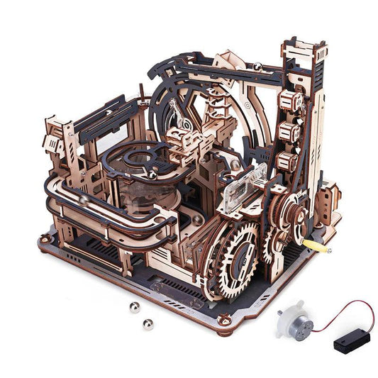 Desktrim™ | Cosmic Marble Labyrinth - 3D Wooden Mechanical Model Kit