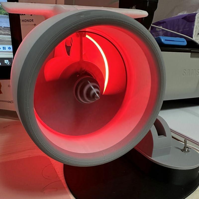 Desktrim™ | JetEngine Humidifier Fan - Aviation-Inspired Desktop Companion