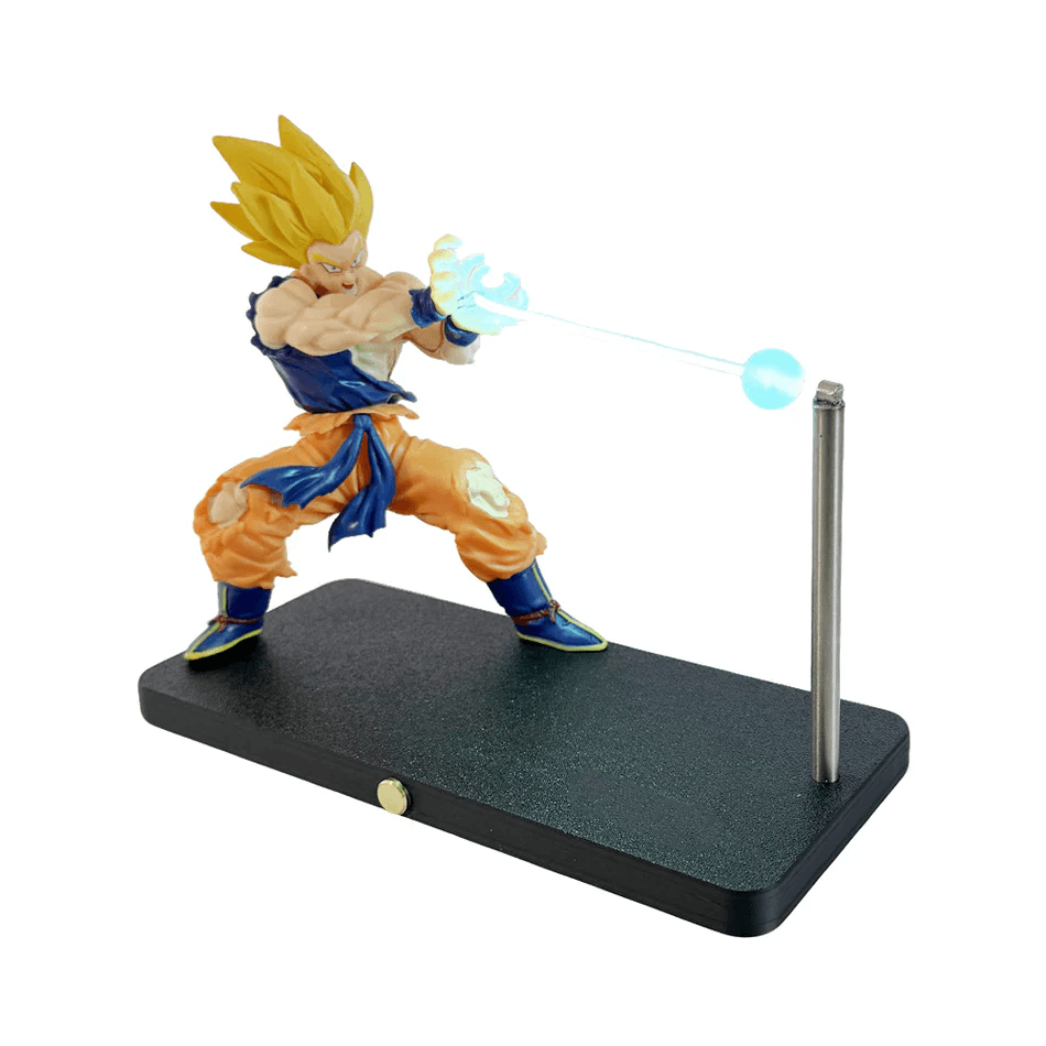 Desktrim™ | Dragon Ball Super Saiyan Magnetic Light Beam Figurine