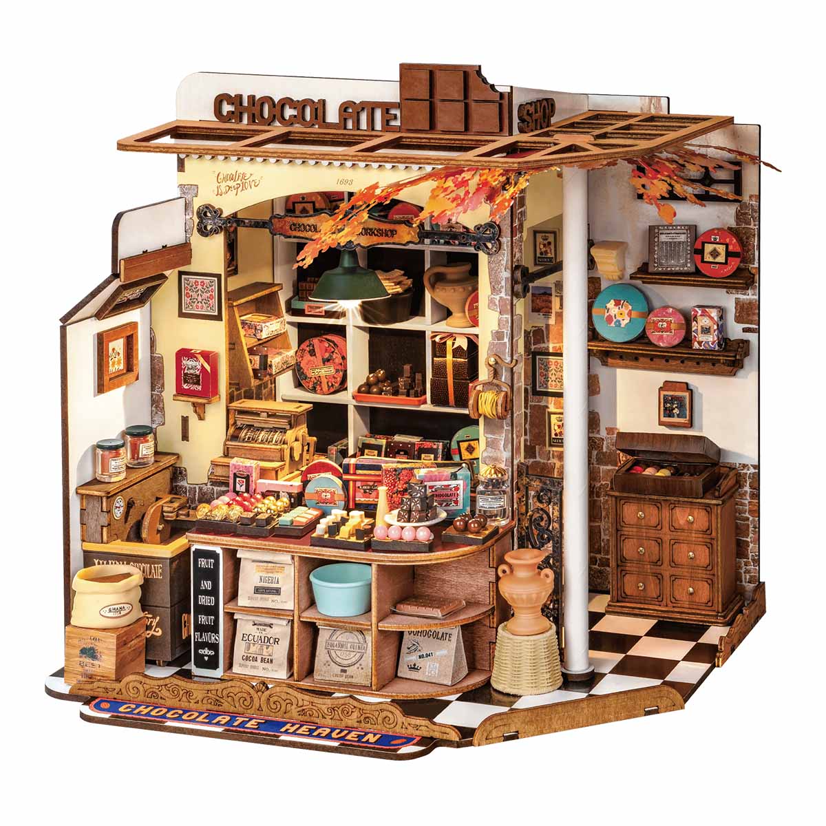 Desktrim™ | Henry's Chocolate DIY Miniature House