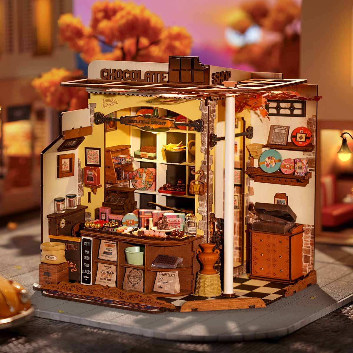 Desktrim™ | Henry's Chocolate DIY Miniature House