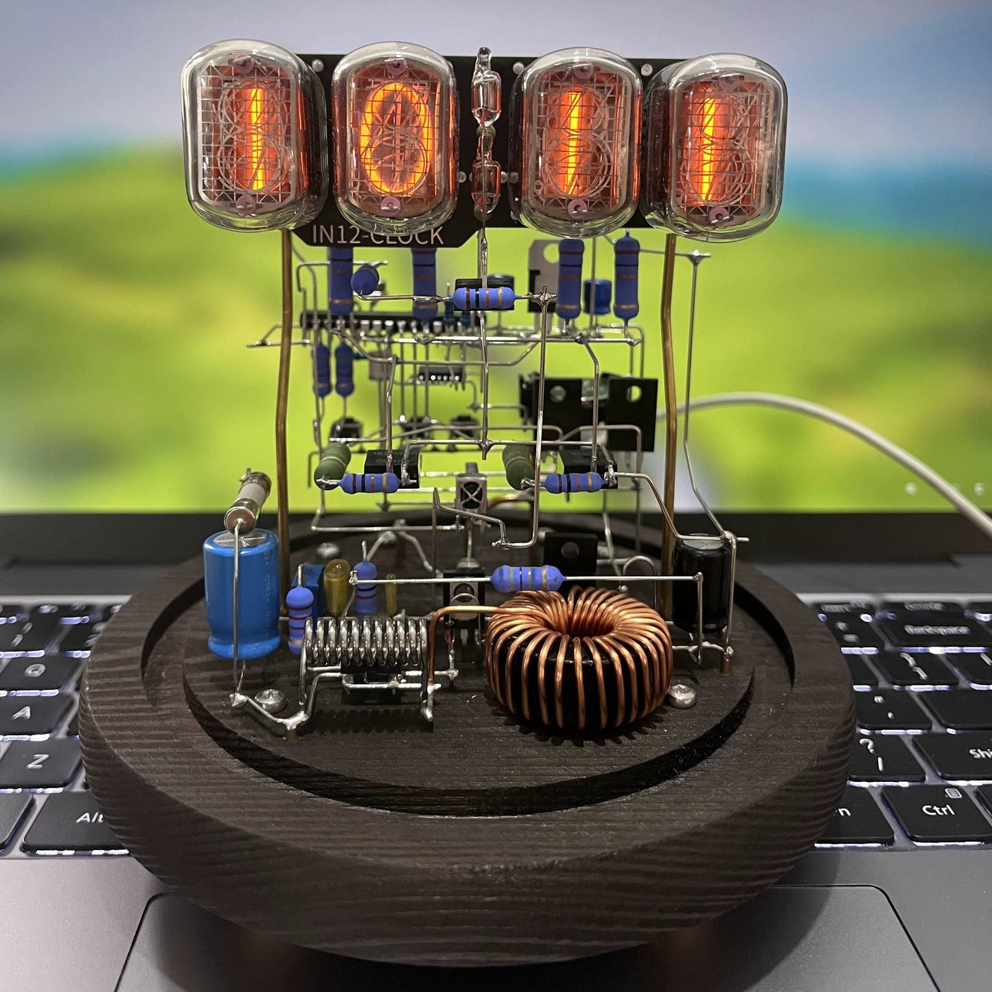 Desktrim™ | DIY CyberGlow IN12 Nixie Tube Desktop Clock