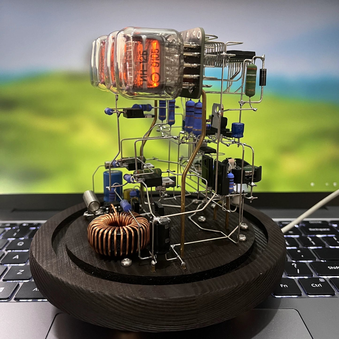 Desktrim™ | DIY CyberGlow IN12 Nixie Tube Desktop Clock