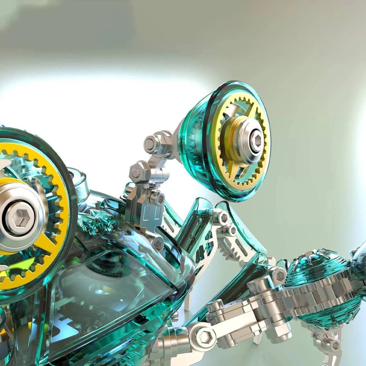 Desktrim™ | Cybernetic Crab 3D Metal Model Kit