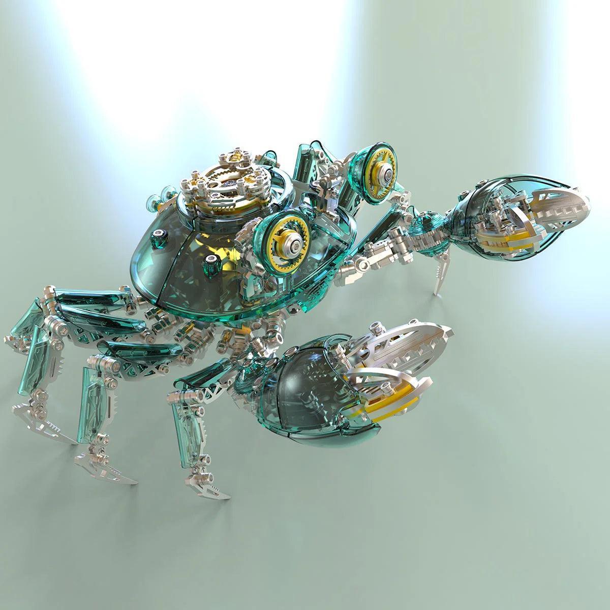 Desktrim™ | Cybernetic Crab 3D Metal Model Kit