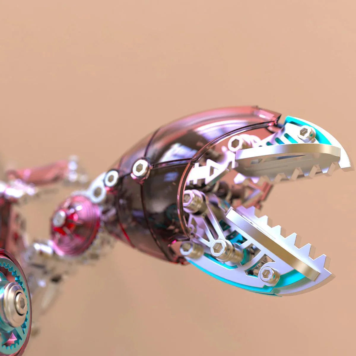 Desktrim™ | Cybernetic Crab 3D Metal Model Kit