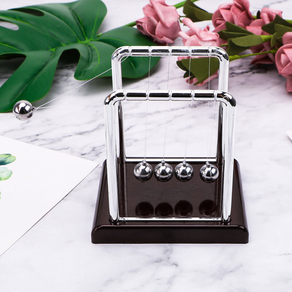 Desktrim™ | Newton Cradle Executive Desk Physics Demonstrator