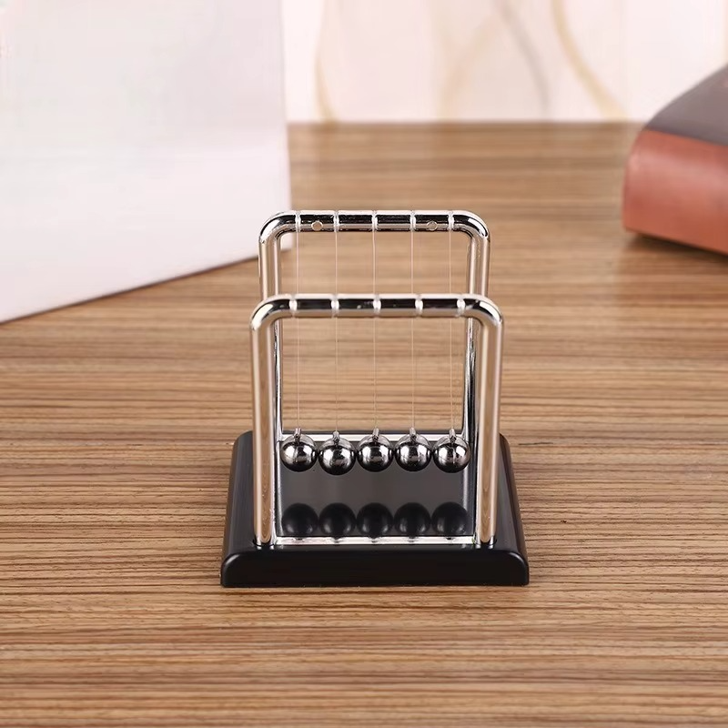 Desktrim™ | Newton Cradle Executive Desk Physics Demonstrator