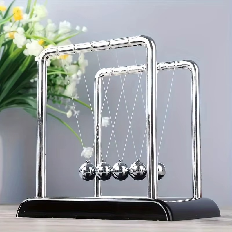 Desktrim™ | Newton Cradle Executive Desk Physics Demonstrator