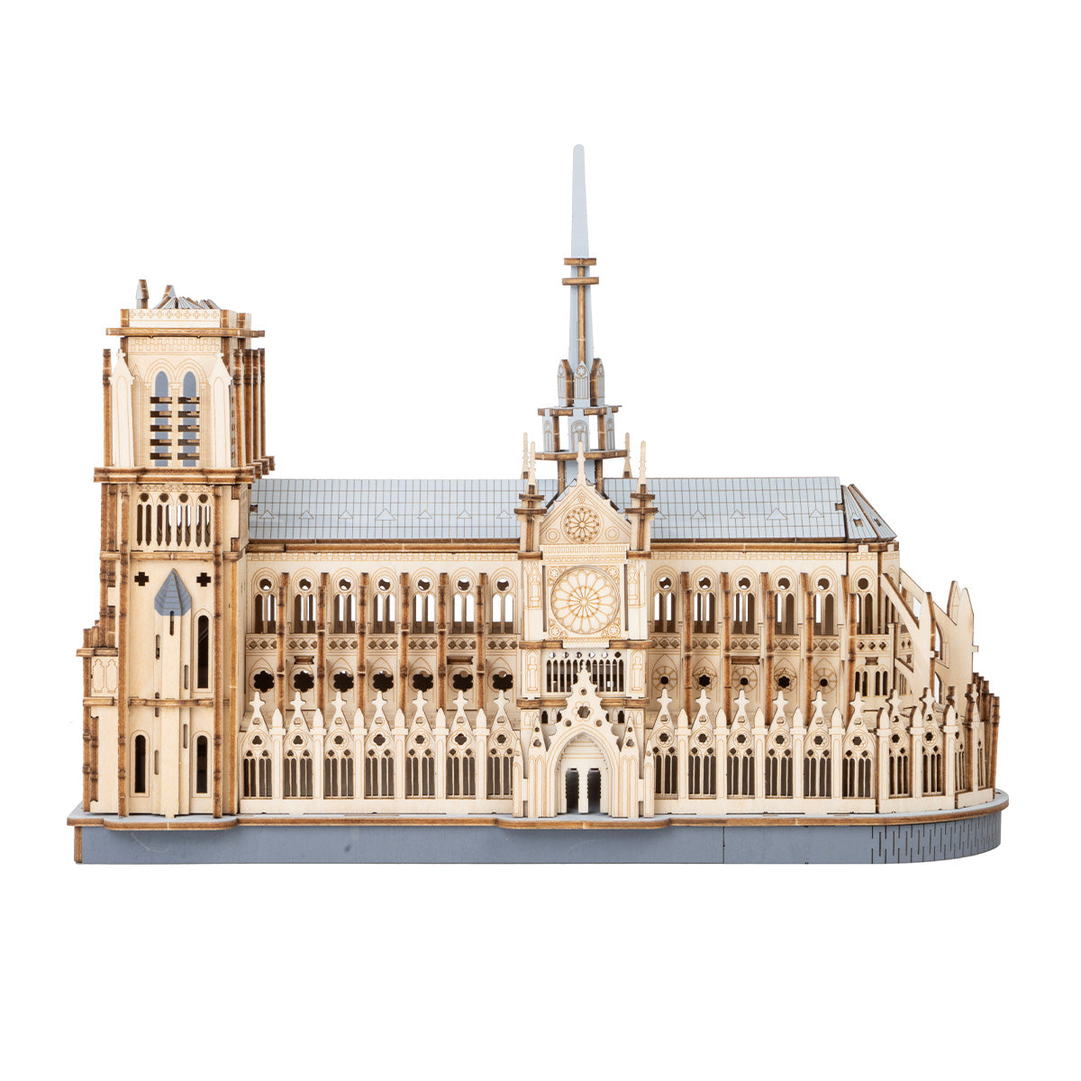 Desktrim™ | Gothic Notre-Dame Cathedral - Paris Masterpiece 3D Wooden Puzzle