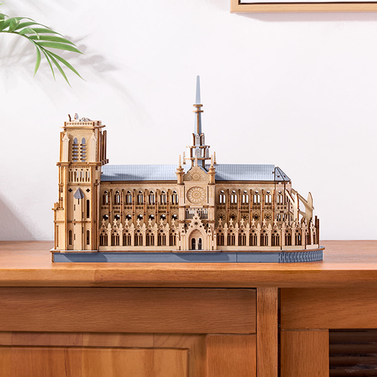 Desktrim™ | Gothic Notre-Dame Cathedral - Paris Masterpiece 3D Wooden Puzzle