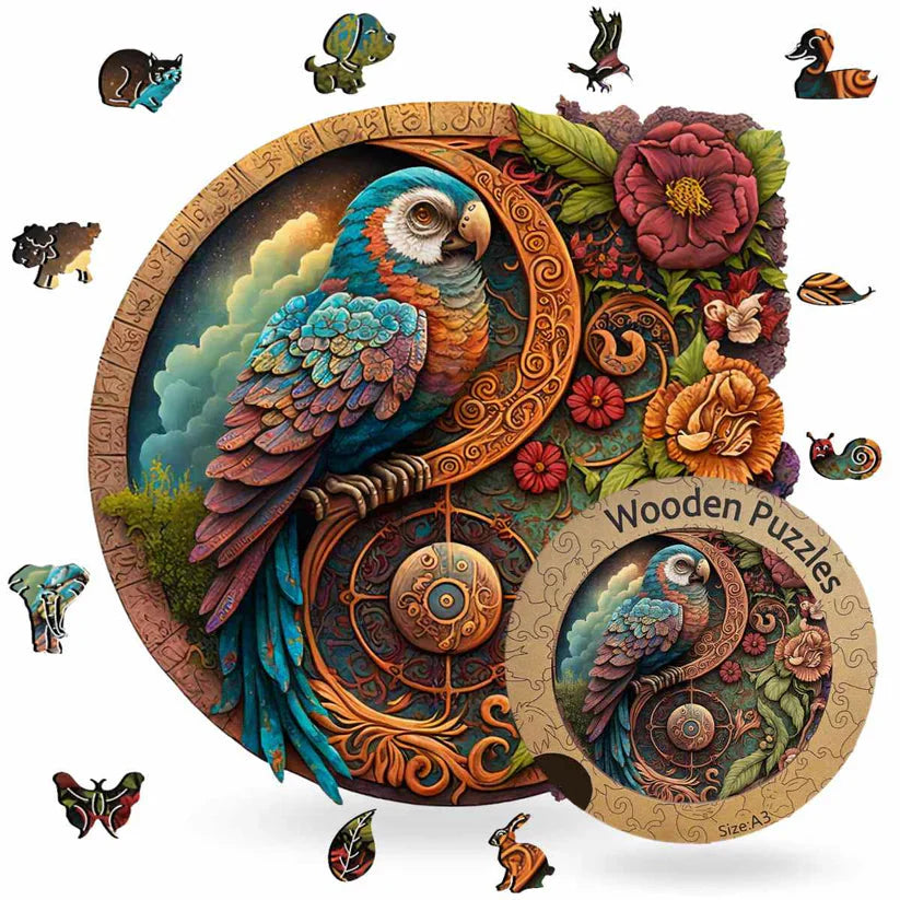 Desktrim™ | Nature-Inspired Wooden Jigsaw Puzzle Collection