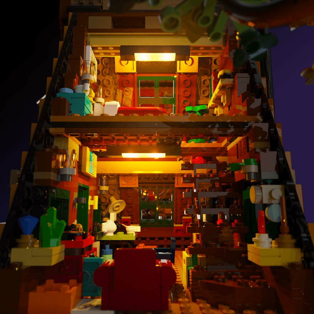 Desktrim™ | Light Kit for LEGO® A-Frame Cabin