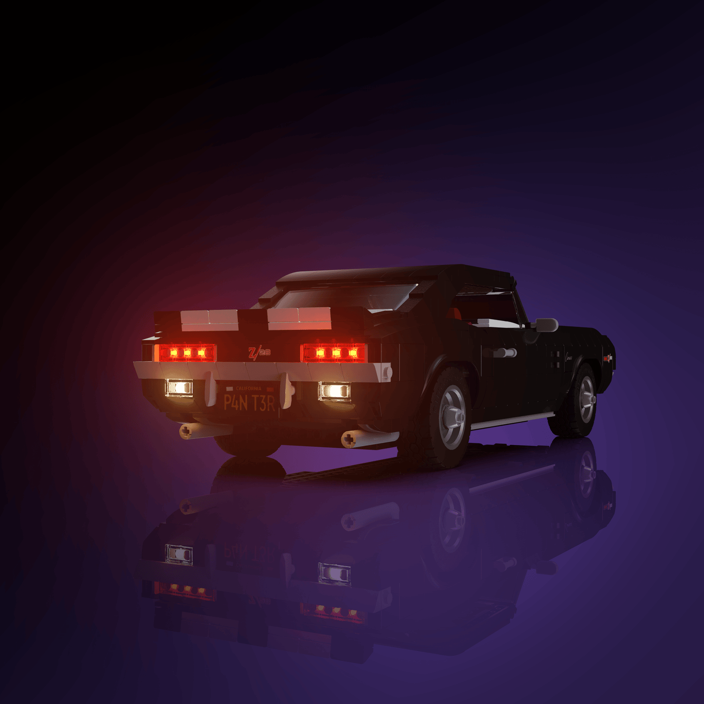 Desktrim™ | Light Kit for LEGO® Chevrolet Camaro Z28