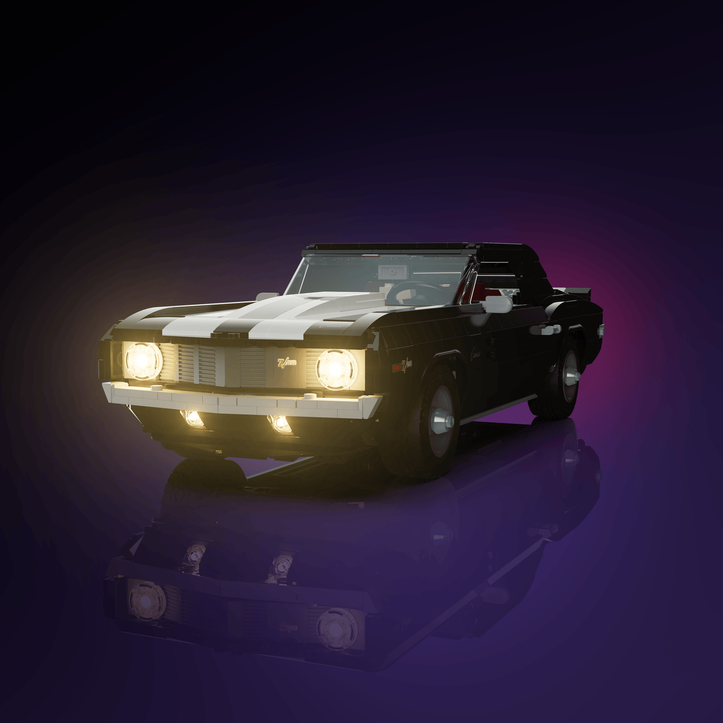 Desktrim™ | Light Kit for LEGO® Chevrolet Camaro Z28