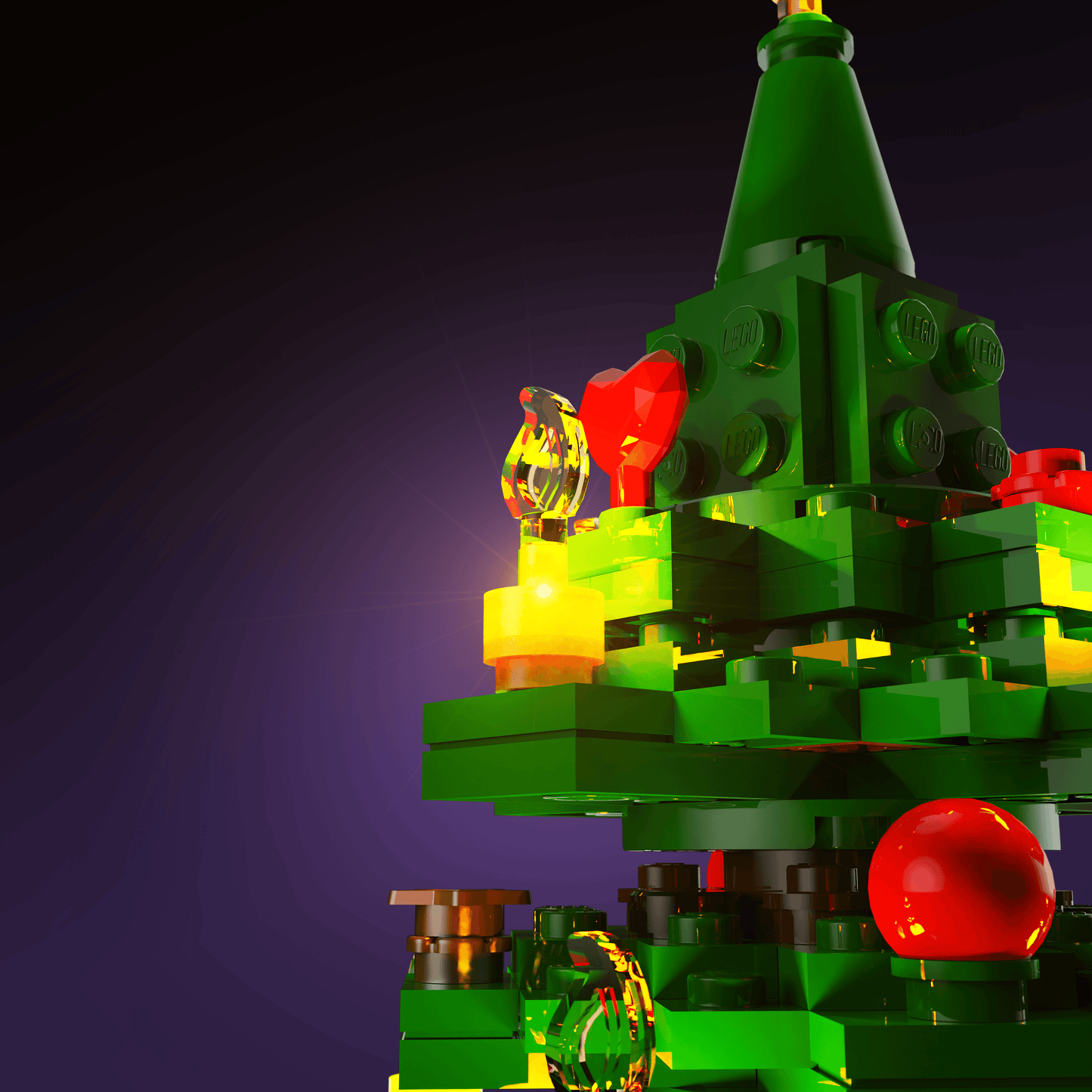 Desktrim™ | Light Kit for LEGO® Christmas Tree