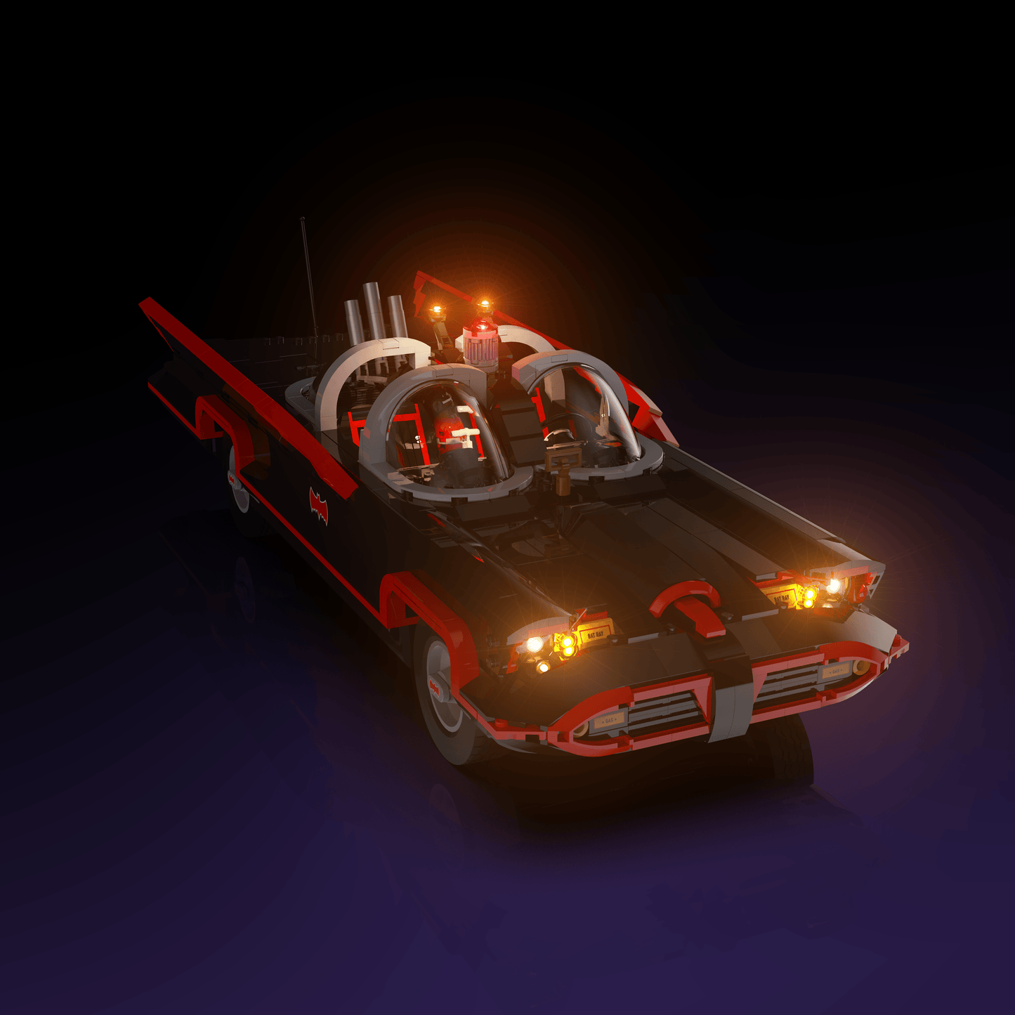 Desktrim™ | Light Kit for LEGO® DC: Batman The Classic TV Series Batmobile